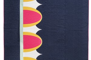 "eggs and Darts", appliqued by Susan Bishop, some piecing by me, and quilted by me.